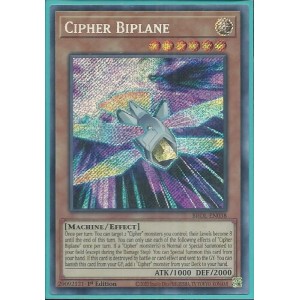 BROL-EN038 Cipher Biplane – Secret Rare